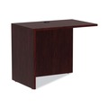 Office Desks & Workstations | Alera ALEVA353624MY 35 in. x 23-5/8 in. x 29-1/2 in. Valencia Series Reversible Return/Bridge Shell - Mahogany image number 0
