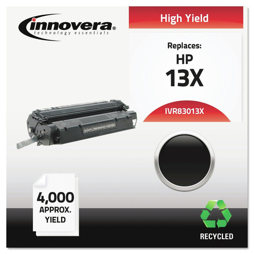 Save an extra 10% off this item! | Innovera IVR83013X Remanufactured Q2613x (13x) High-Yield Toner, Black image number 0