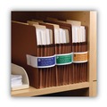 Labels | Smead 68001 1.63 in. x 10.13 in. Viewables Pocket Label Pulls - White (45/Pack) image number 1