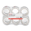 Office & Office Supplies | Universal UNV83000 2.83 in. x 54.7 yd. 3 in. Core Extra-Wide Moving and Storage Packing Tape - Clear (6/Pack) image number 0