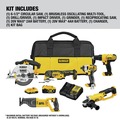 Combo Kits | Dewalt DCK661D1M1 20V MAX Compact Lithium-Ion Cordless 6-Tool Combo Kit (2 Ah/4 Ah) image number 1