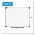  | MasterVision MA2107170 96 in. x 48 in. Value Aluminum Lacquered Steel Magnetic Dry Erase Board - White/Silver image number 5