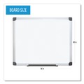Office & Office Supplies | MasterVision MA2107170 96 in. x 48 in. Value Aluminum Lacquered Steel Magnetic Dry Erase Board - White/Silver image number 5