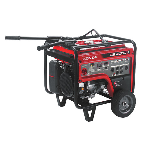 Portable Generators | Honda EB4000 4,000 Watt Industrial Portable Generator with iAVR Technology (CARB) image number 0