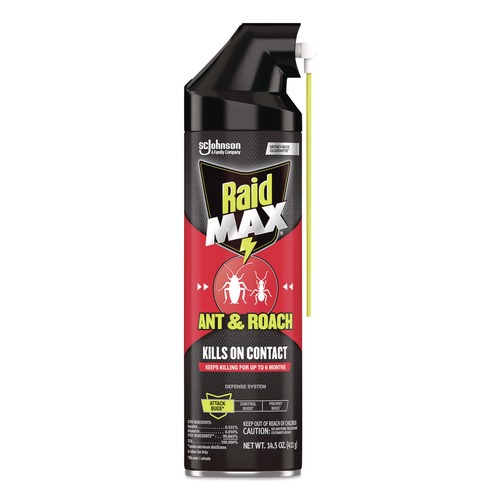 Cleaning & Janitorial Supplies | Raid 345742 14.5 oz. Aerosol Spray Ant and Roach Killer - Unscented (6/Carton) image number 0