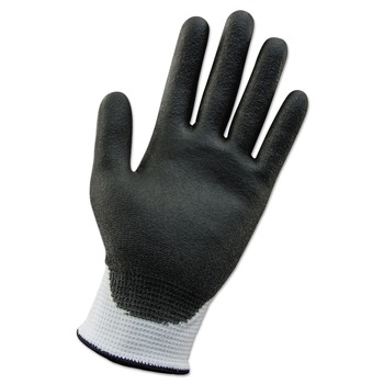 KleenGuard 38691 G60 Cut-Resistant Gloves Large, White/Black (12 Pairs/Carton)