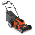 Push Mowers | Husqvarna 967682501 LE121P Battery Push Mower with Battery and Charger image number 5