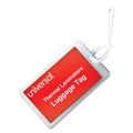 Office Jansan | Universal UNV84660 2.5 in. x 4.25 in. 5 mil Laminating Pouches - Gloss Clear (25/Pack) image number 3