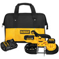 Band Saws | Dewalt DCS371P1 20V MAX Lithium-Ion Cordless Band Saw Kit (5 Ah) image number 0