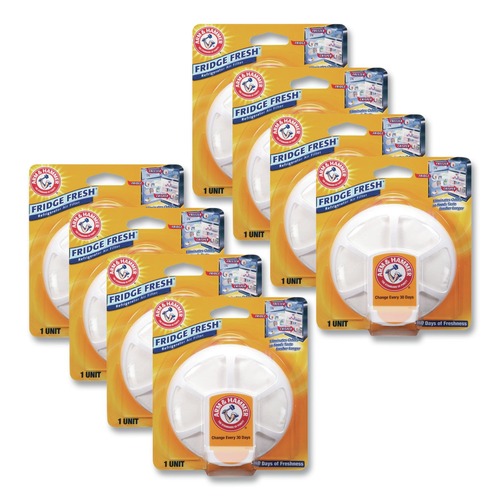 Odor Control | Arm & Hammer 33200-01710 5.5 oz. Fridge Fresh Baking Soda - Unscented (8/Carton) image number 0