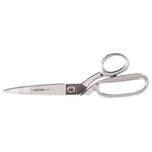 Scissors | Klein Tools G210LRK 11 in. Knife Edge Bent Trimmer with Large Ring image number 0