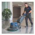 Office Jansan | Boardwalk BWK4013GRE 13 in. Diameter Heavy-Duty Scrubbing Floor Pads - Green (5/Carton) image number 3
