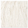 New Year New Savings! Save $25 off $150 | Boardwalk BWK2020REA #20 Cut-End Rayon Wet Mop Head - White image number 4