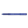 Pens | Paper Mate 2124506 Medium 1 mm Write Bros. Stick Grip Ballpoint Pen - Blue Ink/Barrel (1-Dozen) image number 2