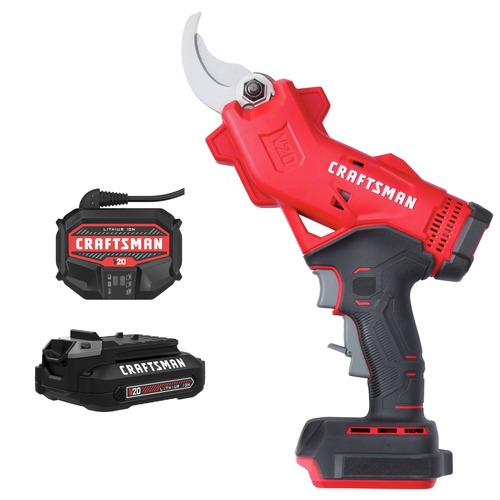 Outdoor Power Combo Kits | Factory Reconditioned Craftsman CMCPR320C1R V20 Lithium-Ion 1-1/4 in. Cordless Pruner Kit (1.5 Ah) image number 0