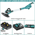 Drywall Sanders | Makita XLS01T 18V LXT 5 Ah Lithium-Ion AWS Capable Brushless 9 in. Drywall Sander Kit image number 1