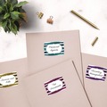 Office Jansan | Avery 42395 3.38 in. x 2.33 in. EcoFriendly Adhesive Name Badge Labels - White (160/Box) image number 1