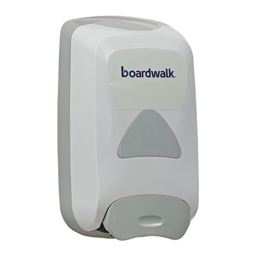 Skin Care & Personal Hygiene | Boardwalk 6754-06-GCE00VL 6.1 in. x 10.6 in. x 5.1 in. 1250 mL Soap Dispenser - Gray image number 0