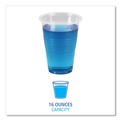  | Boardwalk BWKTRANSCUP16CT 16 oz. Polypropylene Plastic Cold Cups - Translucent (1000/Carton) image number 4