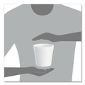 Food Trays, Containers, and Lids | Dart 32MJ48 32 oz. Foam Containers - White (500/Carton) image number 6