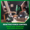  | Metabo HPT KC18DEXQBM 18V MultiVolt Lithium-Ion Brushless Cordless Drill Driver and Impact Driver Combo Kit (2 Ah) image number 6