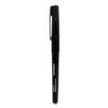 Office Jansan | Universal UNV50502 0.7mm Porous Point Pens - Medium, Black (1 Dozen) image number 0