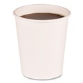  | Boardwalk BWKWHT8HCUP 8 oz. Paper Hot Cups - White (20 Cups/Sleeve, 50 Sleeves/Carton) image number 0