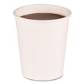 Mothers Day Sale! Save an Extra 10% off your order | Boardwalk BWKWHT8HCUP 8 oz. Paper Hot Cups - White (20 Cups/Sleeve, 50 Sleeves/Carton) image number 0