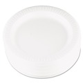 Just Launched | Dart 9PWQR 9 in. Diameter Quiet Classic Laminated Foam Dinnerware Plate - White (125/Pack, 4 Packs/Carton) image number 0