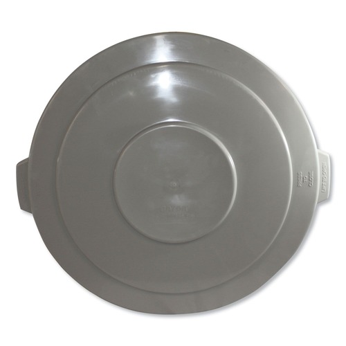 Trash Cans | Impact 7756-3 26.4 in. Diameter Advanced Flat-Top Gator Lids for 55 gal. - Gray image number 0