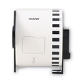 Bulk Savings Pricing 2 | Brother DK2205 2.4 in. x 100 ft. Continuous Paper Label Tape - White (1-Roll) image number 2
