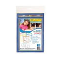  | C-Line 41610 6 in. x 9 in. Reusable Dry Erase Pockets - Assorted Primary Colors (10/Pack) image number 0