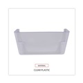 Office Jansan | Universal UNV53682 3-Pocket Wall File Starter Set - Letter Size, Clear (1-Set) image number 5