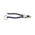 Pliers | Klein Tools D213-9NETT High Leverage Side Cutter Pliers with Tether Ring image number 2