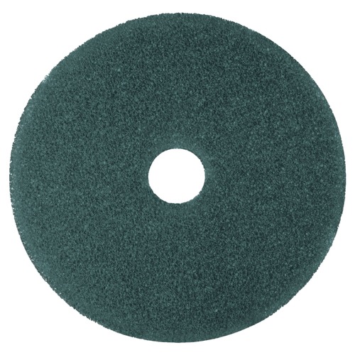 Sponges & Scrubbers | 3M 5300 20 in. Diameter Low-Speed High Productivity Floor Pads 5300 - Blue (5/Carton) image number 0