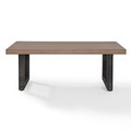 Save an extra 10% off this item! | Crosley Furniture CO7225-BR Beaufort Faux Wood Outdoor Coffee Table (Brown) image number 0
