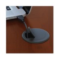 Office & Office Supplies | Bush WC24446 71.13 in. x 36.13 in. x 29.88 in. Series C Collection Bow Front Desk - Hansen Cherry/Graphite Gray image number 4