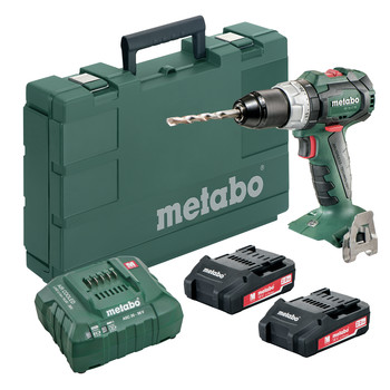 DRILL DRIVERS | Metabo 602325520 18V BS 18 LT BL Lithium-Ion Brushless 1/2 in. Cordless Drill Kit (2 Ah)
