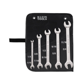 OPEN END WRENCHES | Klein Tools 68450 5-Piece Open-End Wrench Set