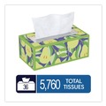 Paper Towels and Napkins | Kleenex 54303 Trusted Care 2-Ply Facial Tissue - White (12/Carton) image number 2