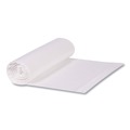 Trash Bags | Boardwalk H5645TCKR01 23 Gallon 0.9 mil 28 in. x 45 in. Perforated Roll Linear Low Density Can Liners - Clear (25 Bags/Roll, 8 Rolls/Carton) image number 1