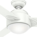 Ceiling Fans | Casablanca 59082 54 in. Contemporary Trident Snow White Indoor Ceiling Fan image number 3