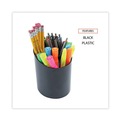 Mothers Day Sale! Save an Extra 10% off your order | Universal UNV08108 4-1/4 in. x 5-3/4 in. Recycled Plastic Big Pencil Cup - Black image number 5