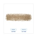 Tradesmen Day Sale | Boardwalk BWK1336 36 in. x 5 in. Industrial Washable Dust Mop Head - White image number 5