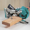 Miter Saws | Makita XSL08Z 18V X2 LXT Lithium-Ion (36V) Brushless Cordless 12 in. Dual-Bevel Sliding Compound Miter Saw with AWS and Laser (Tool Only) image number 15