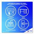 Cleaning & Janitorial Supplies | LYSOL Brand 19200-99856 6 in. x 8 in. 1-Ply Professional Disinfecting Wipe Bucket - Lemon and Lime Blossom White image number 5