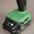 Impact Drivers | Metabo HPT WH18DFXM 18V MultiVolt Brushed Lithium-Ion 1/4 in. Cordless Impact Driver Kit (2 Ah) image number 8