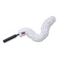 Office Jansan | Rubbermaid Commercial HYGEN FGQ85300WH00 HYGEN Quick-Connect Microfiber Dusting Wand Sleeve - White (6/Carton) image number 4