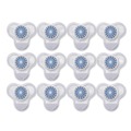 Odor Control | Boardwalk BWKNUS Green Apple Fragrance Urinal Screen with Non-Para Cleaner Block (12/Box) image number 0