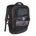 Klein Tools 55439BPTB Tradesman Pro 25 Pocket Polyester Laptop Backpack/ Tool Bag - Black image number 0